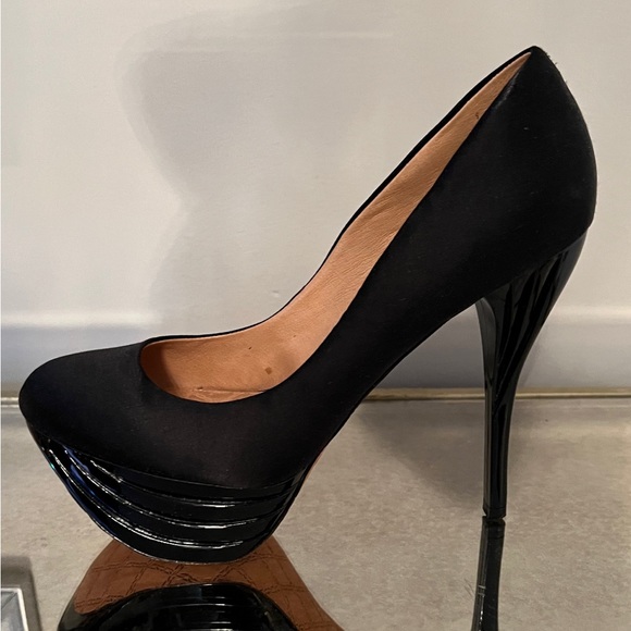 High Heels Black Lambskin